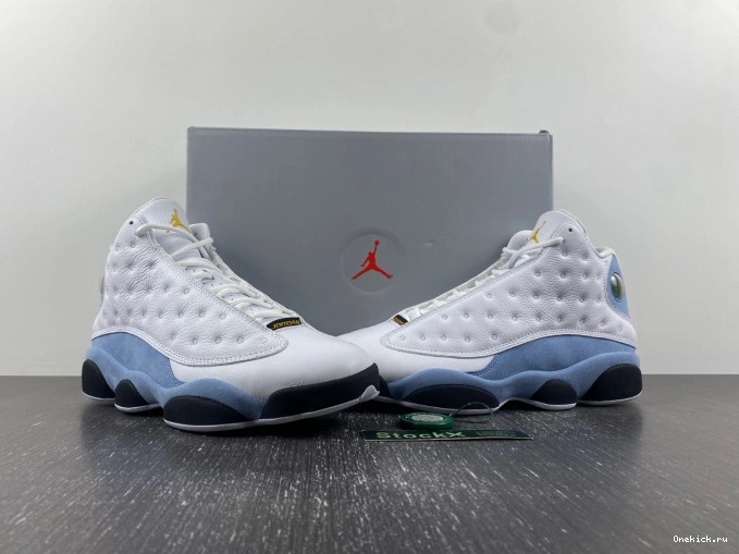 One Kick Air Blue 13 414571-170 Jordan Grey 0817